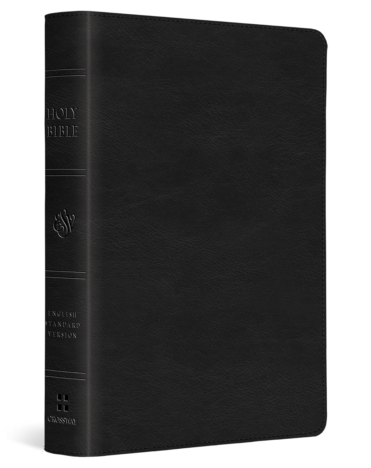 ESV Large Print Compact Bible, Red Letter (TruTone, Black)