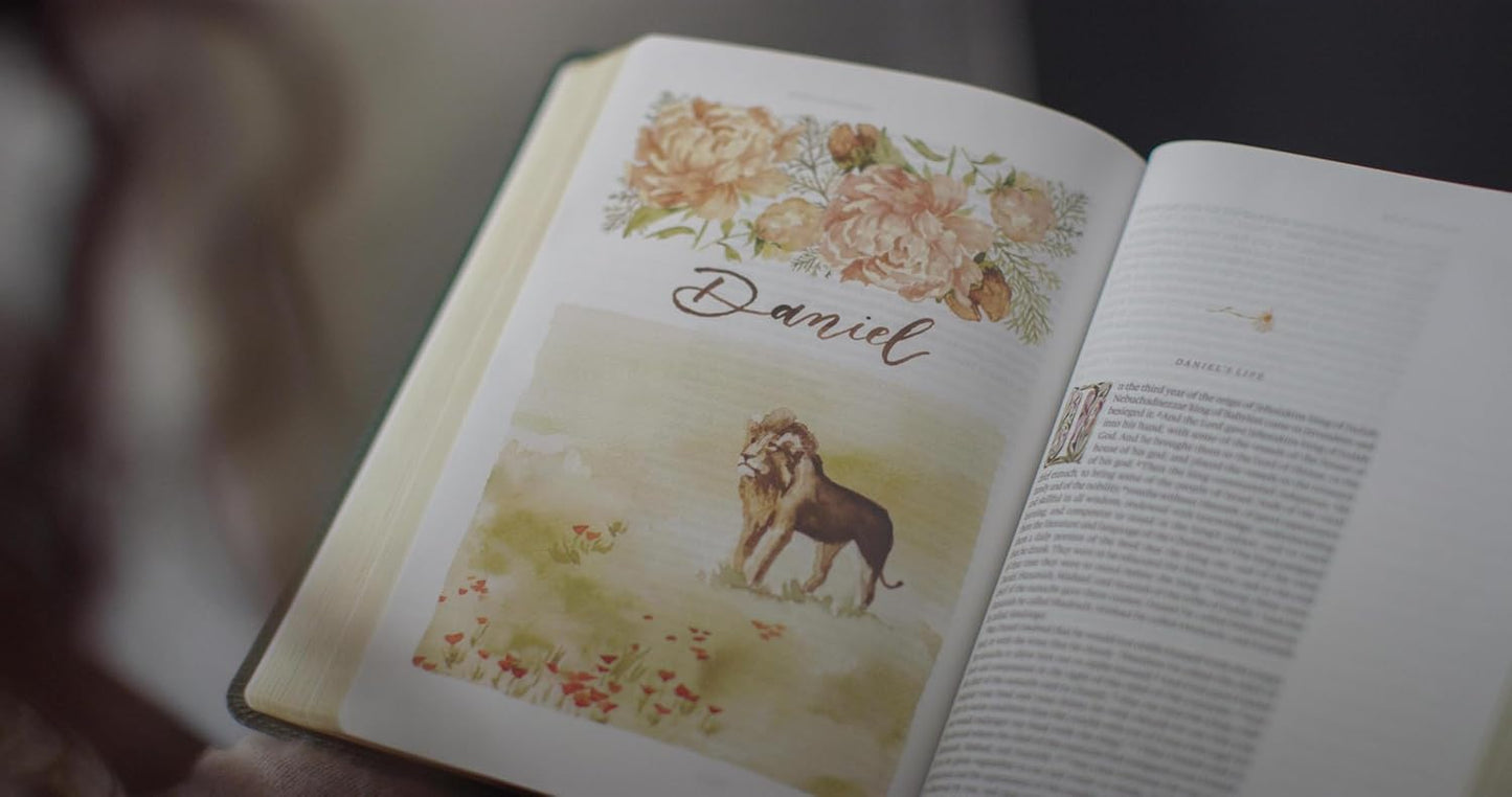 ESV GraceLaced Bible, Journaling Edition, Quiet Forest Edition