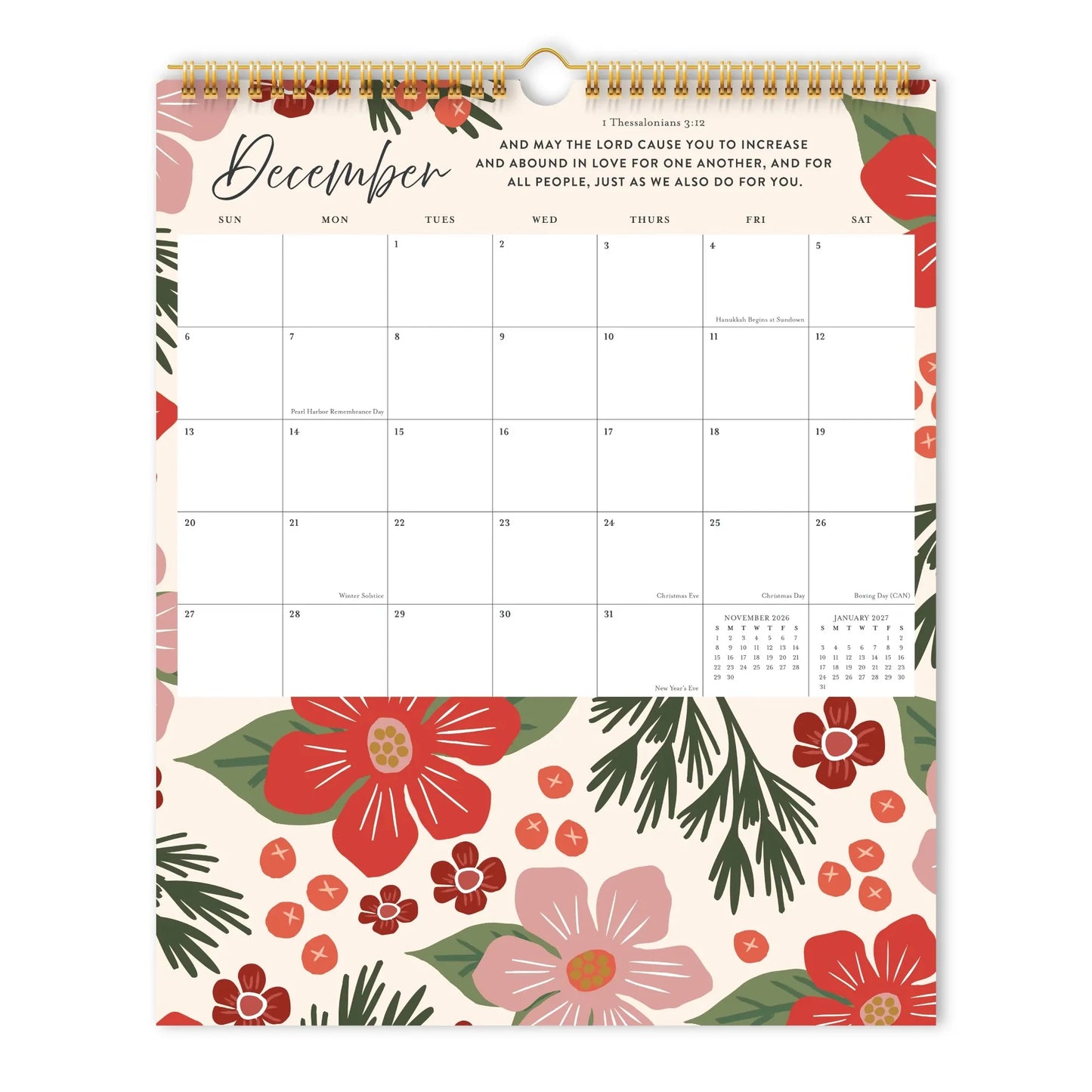 Seed & Bloom - 2026 Pocket Keeper Calendar