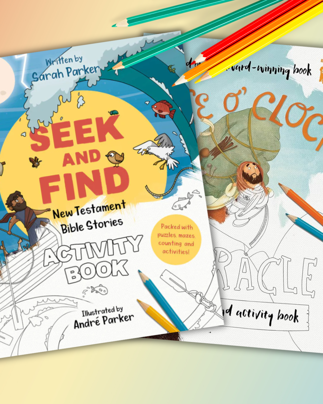 Coloring, Activity & Sticker Books
