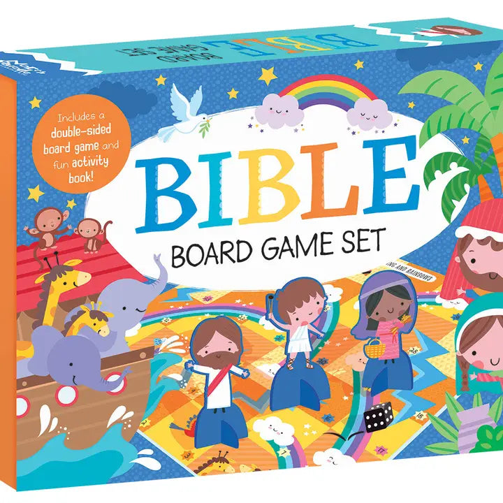 Bible Board Game Set — Two Games + Activity Book