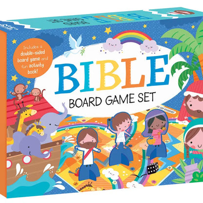 Bible Board Game Set — Two Games + Activity Book