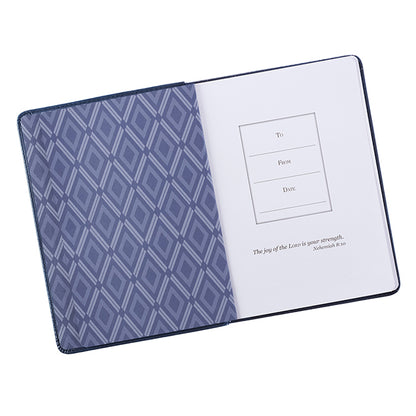 For I Know the Plans Journal – Lux Leather (Navy, Burgundy or Forest Green)