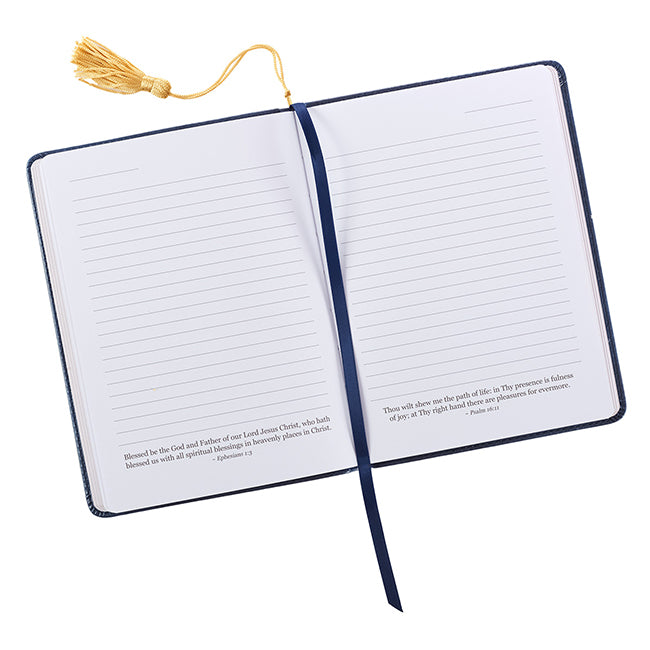 For I Know the Plans Journal – Lux Leather (Navy, Burgundy or Forest Green)