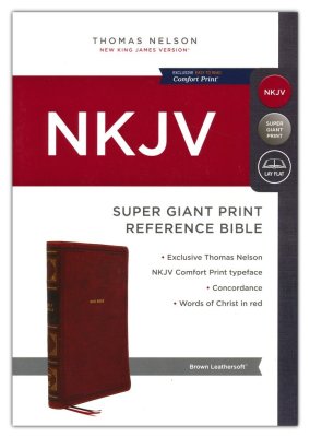 NKJV Super Giant Print Reference Bible