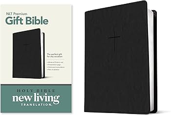 NLT Premium Gift Bible Classic Black (Red Letter Edition)