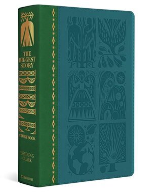 The Biggest Story Bible Storybook (TruTone Green/Teal Edition)