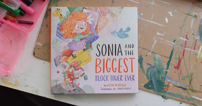 Sonia and the Biggest Block Tower Ever