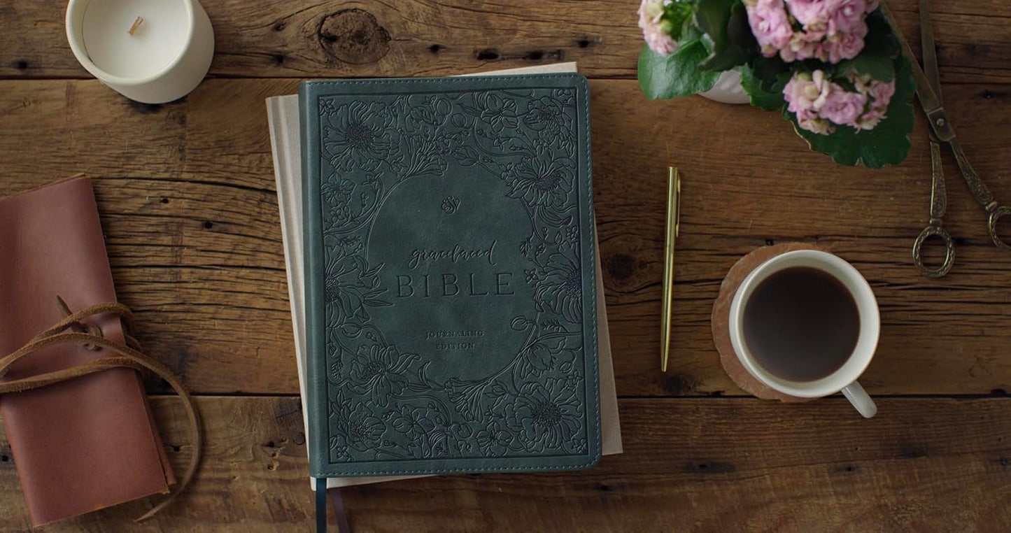 ESV GraceLaced Bible, Journaling Edition, Quiet Forest Edition