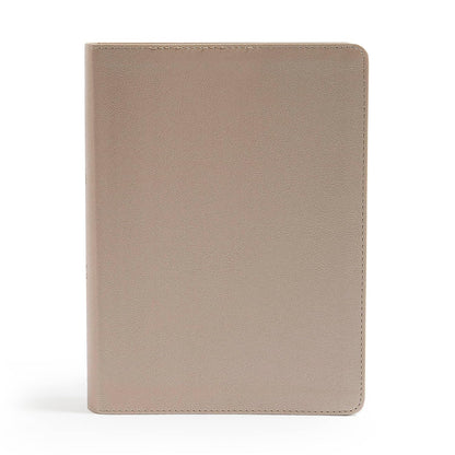 CSB She Reads Truth Bible-Imitation Leather, champagne (indexed)