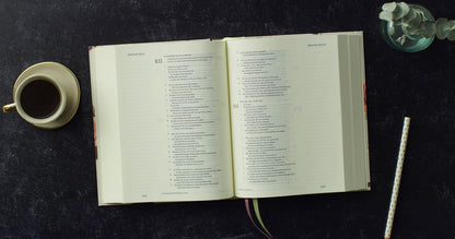 ESV Single Column Journaling Bible, Hosanna Revival Series (Hardcover, Madeleine Design)