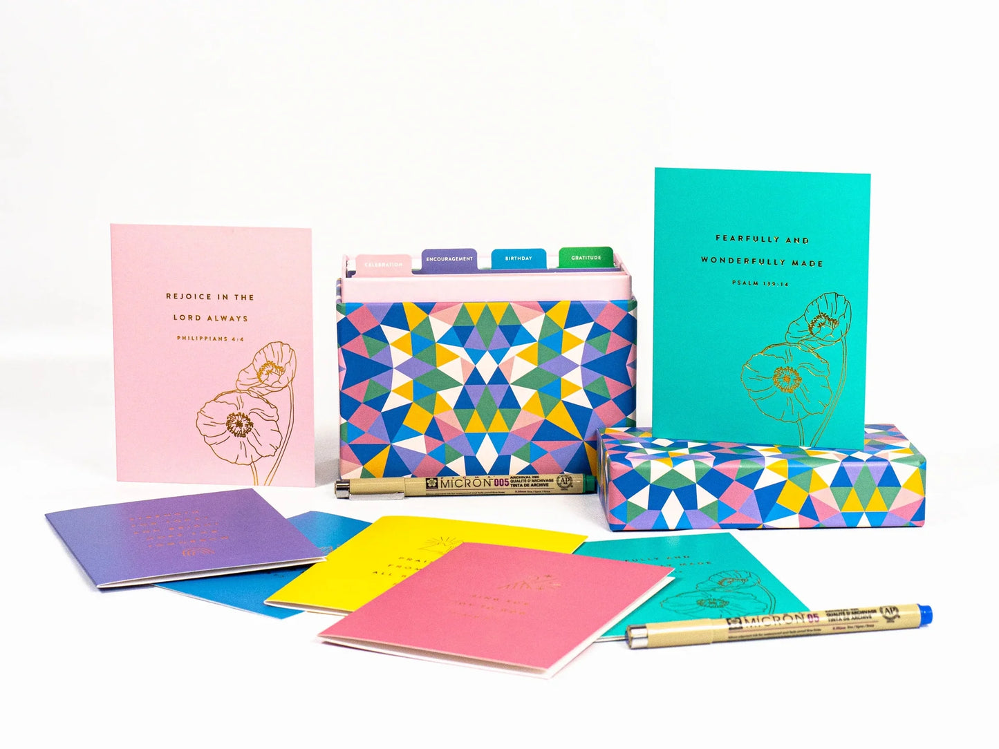 Kaleidoscope of Blessings Card Set – Set of 20