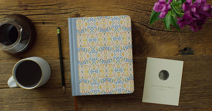 ESV Single Column Journaling Bible, Artist Series (Cloth over Board, Jessica Dennis Bush, Flourish)