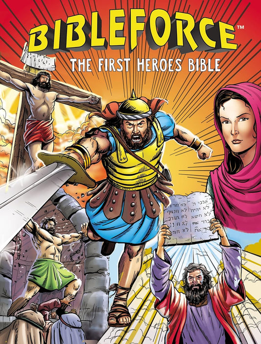 Bibleforce: The First Heroes Bible Flexiback