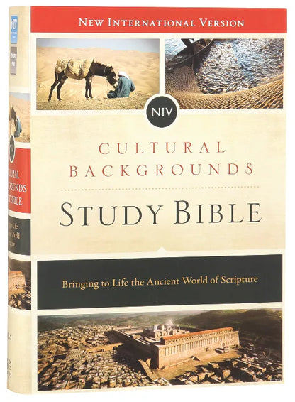 NIV Cultural Backgrounds Study Bible (Red Letter Edition)