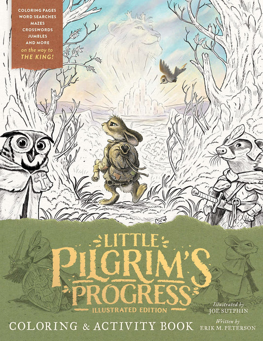 Little Pilgrim's Progress Illustrated Edition Coloring And Activity Book