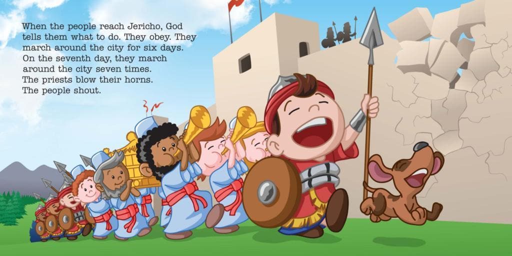 Little Bible Heroes: Joshua (Board Book)