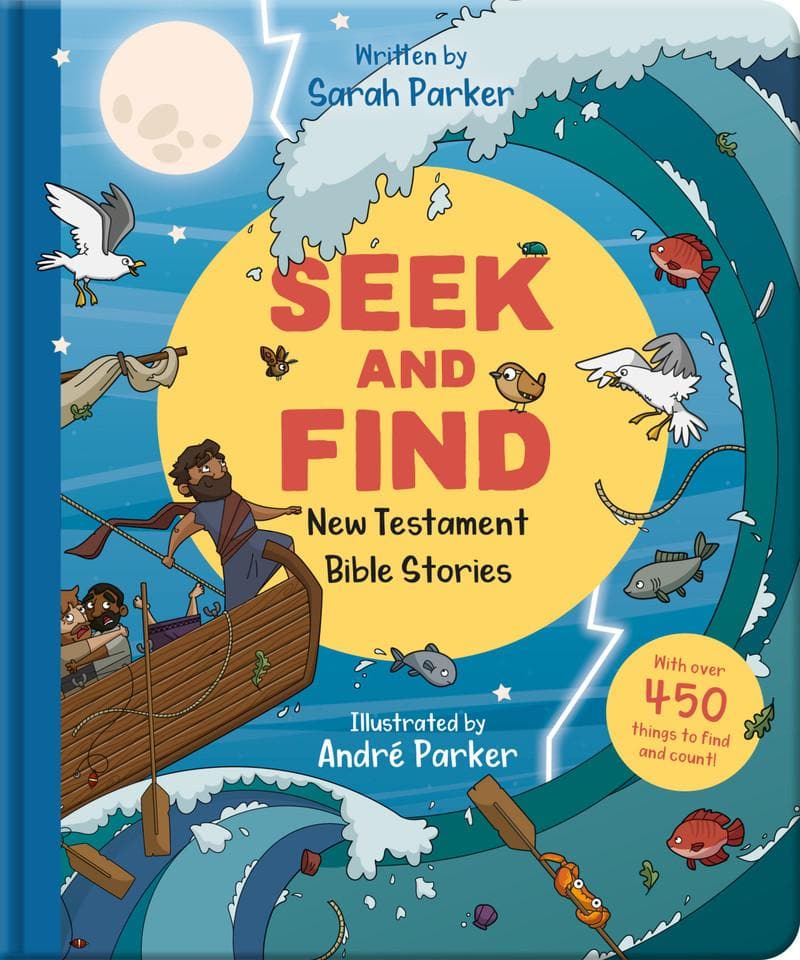 Seek and Find: New Testament Bible Stories by Sarah Parker