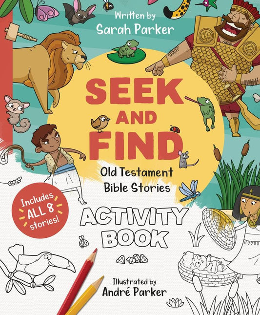 Seek and Find: Old Testament Activity Book by Sarah Parker