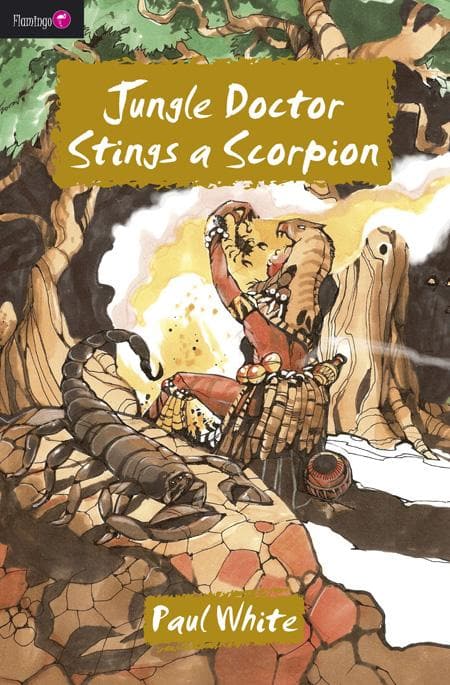 JD Jungle Doctor stings a Scorpion by Paul White