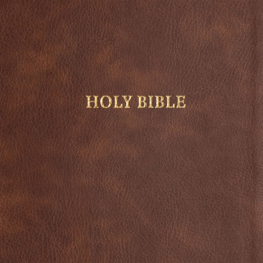 CSB Grace Bible – Dyslexia-Friendly Brown LeatherTouch