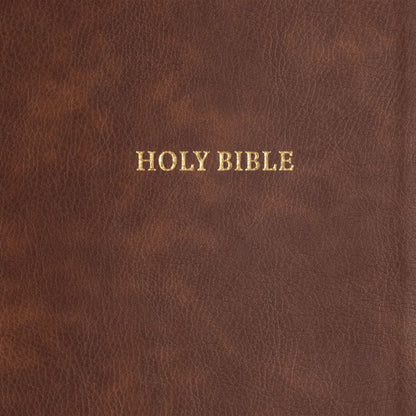 CSB Grace Bible – Dyslexia-Friendly Brown LeatherTouch