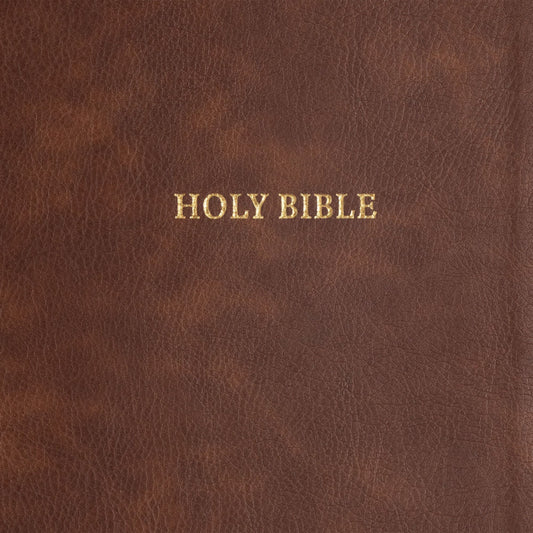 CSB Grace Bible – Dyslexia-Friendly Brown LeatherTouch