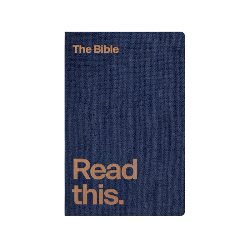 The 'Read This' Bible – Royal Blue