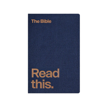 The 'Read This' Bible – Royal Blue