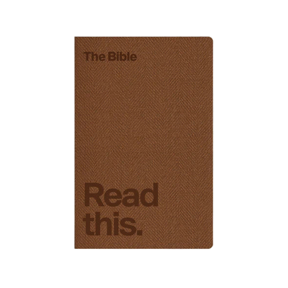 The 'Read This' Bible – Vintage Brown
