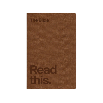 The 'Read This' Bible – Vintage Brown