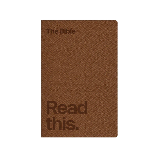 The 'Read This' Bible – Vintage Brown