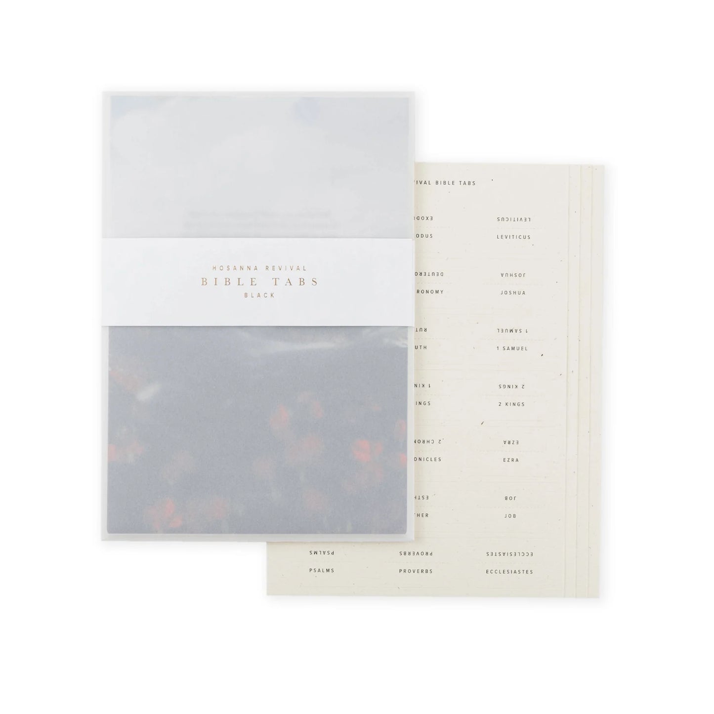 Hosanna Revival Bible Tabs – Black