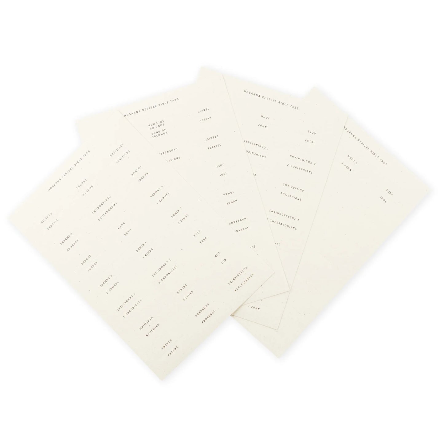 Hosanna Revival Bible Tabs – Black