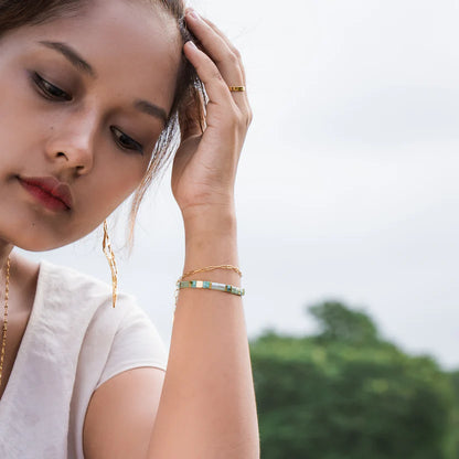 Leaf of Creativity Bracelet Stack | This is Eden