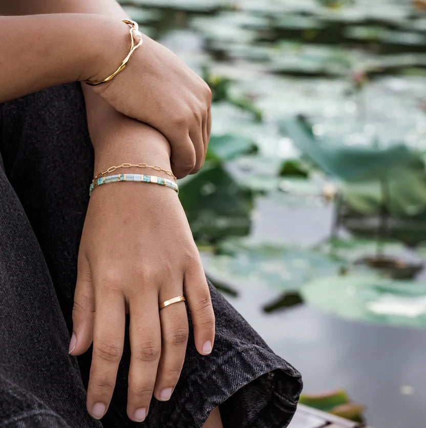 Leaf of Creativity Bracelet Stack | This is Eden