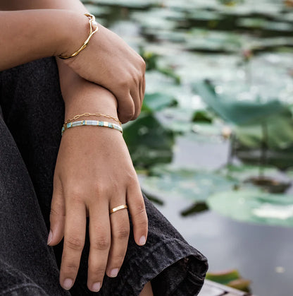 Leaf of Creativity Bracelet Stack | This is Eden