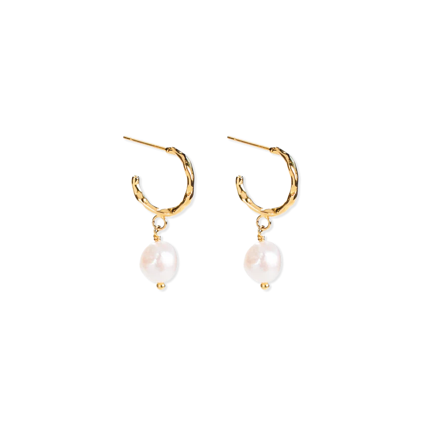 Milk & Honey Hoop Earrings | This is Eden