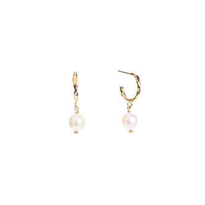 Milk & Honey Hoop Earrings | This is Eden