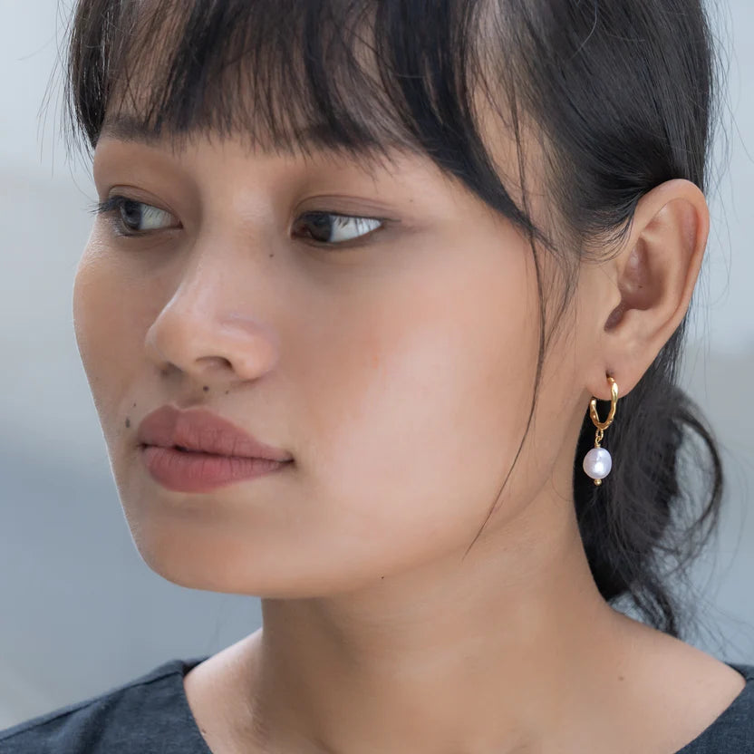 Milk & Honey Hoop Earrings | This is Eden