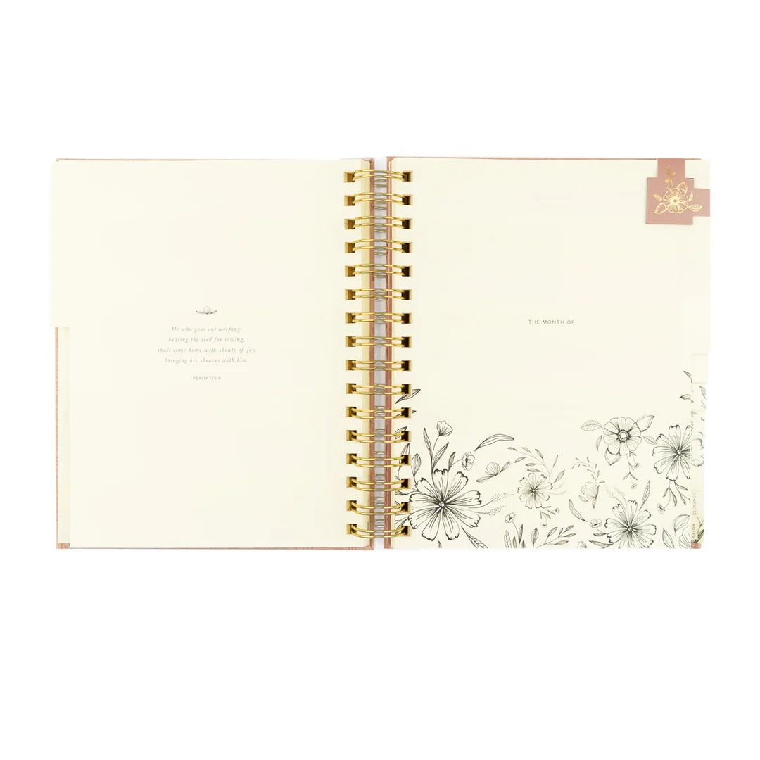 Hosanna Revival 12-Month Undated Planner – Sonora Design (Spiral)