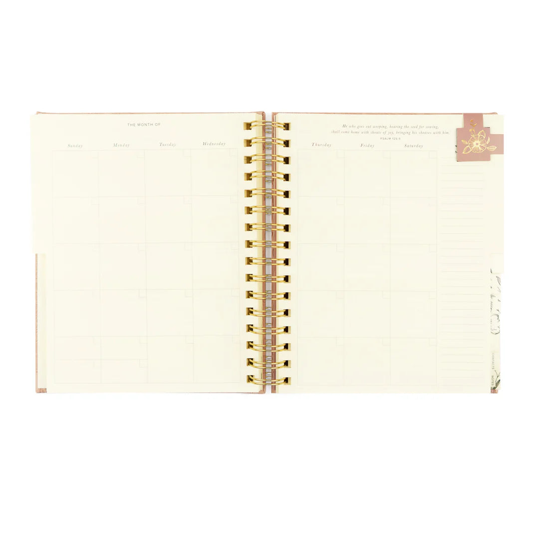 Hosanna Revival 12-Month Undated Planner – Sonora Design (Spiral)