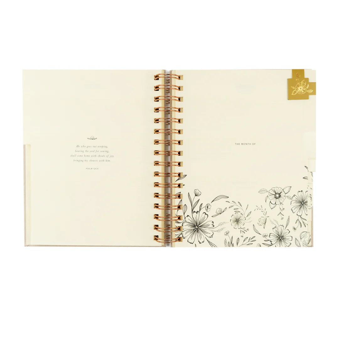 Hosanna Revival 12-Month Undated Planner – Magnolia Springs Design (Spiral)