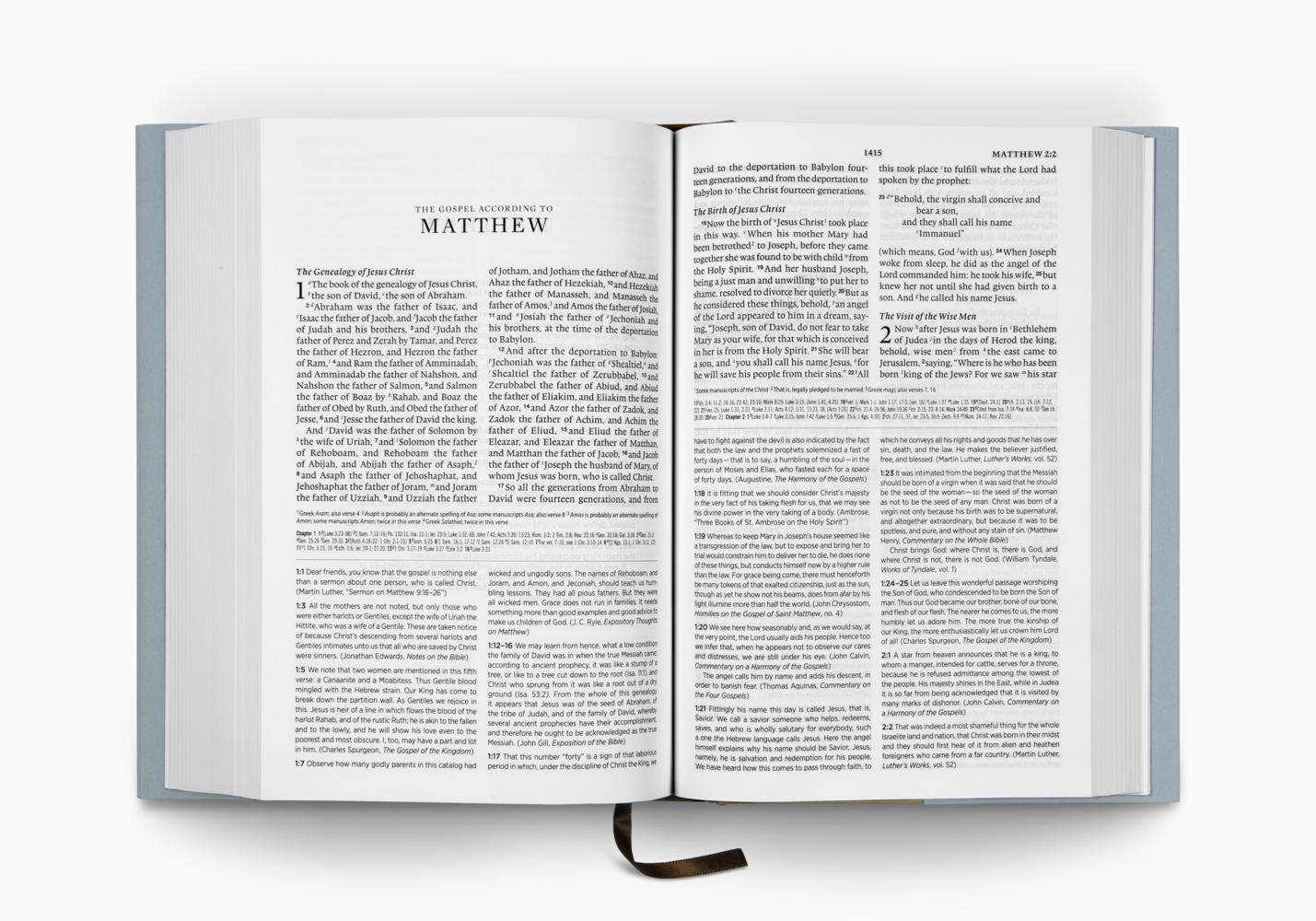 ESV Church History Study Bible: Voices from the Past, Wisdom for the Present Hardcover