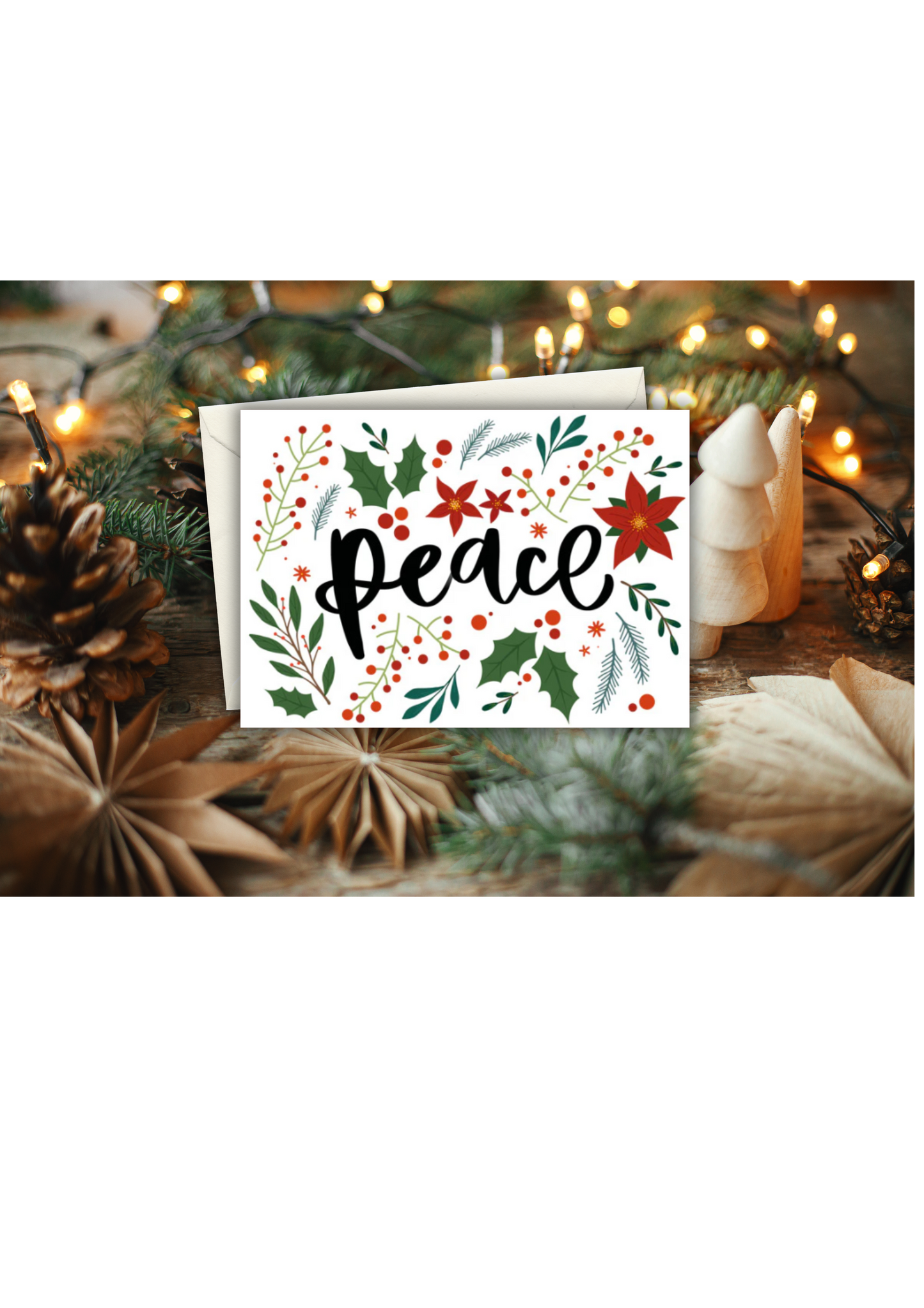 Christmas Cards 6 Pack - Peace