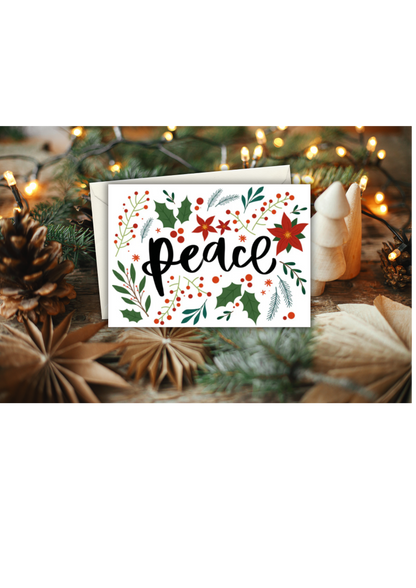 Christmas Cards 6 Pack - Peace