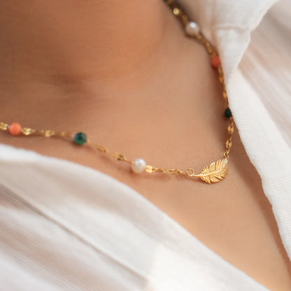 Song of Celebration Necklace – Gold | This is Eden