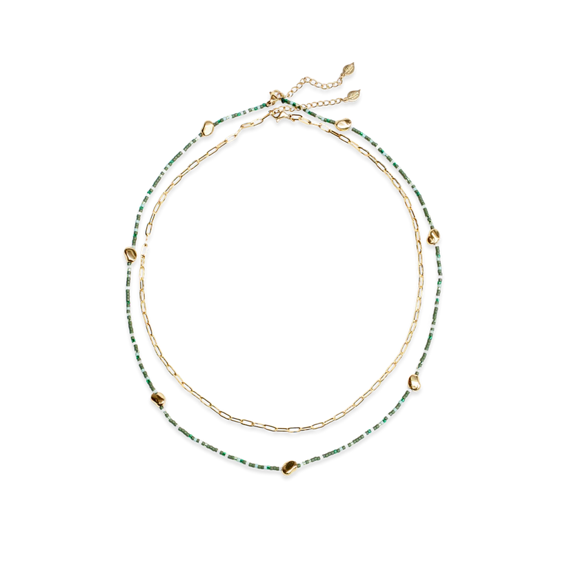 Garden of Eden Necklace Set – Gold