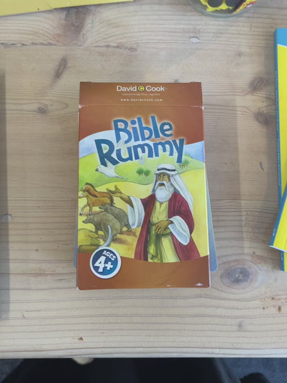 Bible Rummy: Jumbo Card Game for Ages 4+