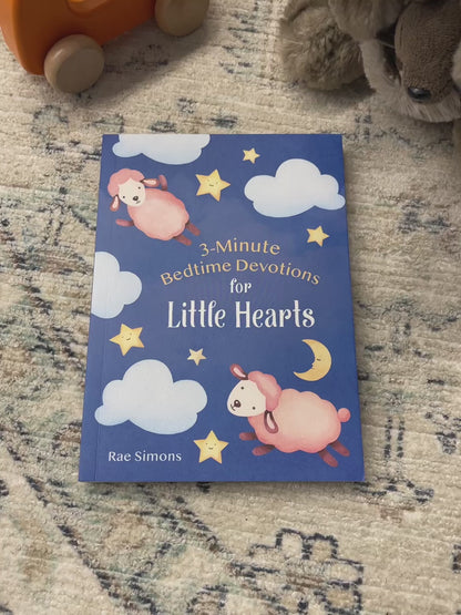 3-Minute Bedtime Devotions for Little Hearts by Rae Simons